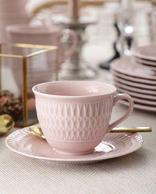 Súprava šálok na kávu s podšálkou SOFIA ROSE 0,1l (6ks)