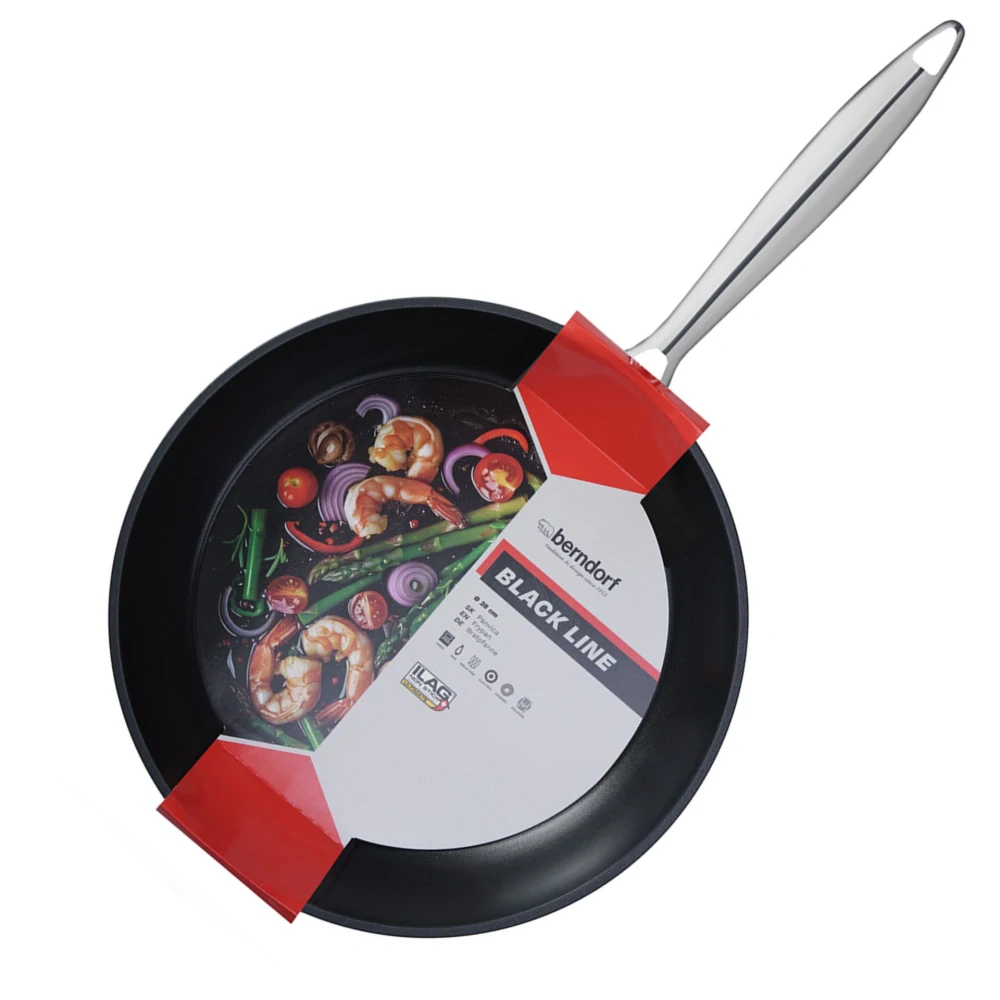 Nepriľnavá panvica ILAG BLACK LINE 28 cm
