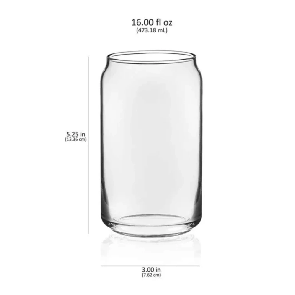 GASTRO Koktejlové poháre Can Glass 475 ml (6ks)