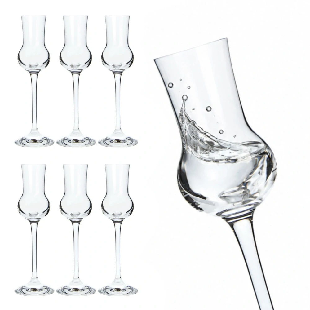 Poháre na pálenku typu Grappa 80ml (6 ks)