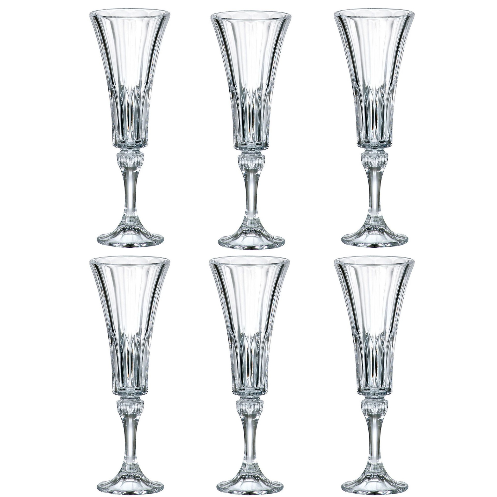 Krištáľové poháre na sekt Wellington 180ml (6KS)