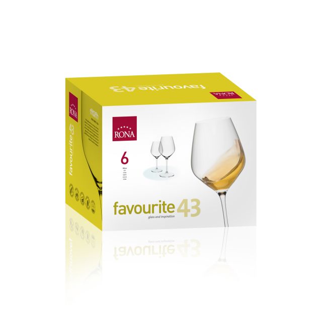 Favourite 430ml čisté (6KS)