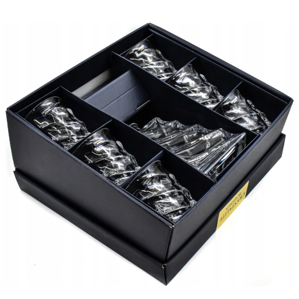 Whisky set Casablanca fľaša 620ml + 6 pohárov 300 ml