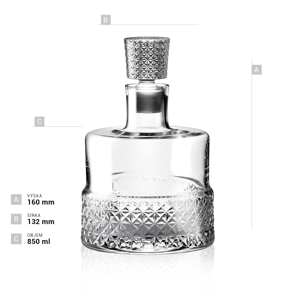Whisky set PREMIUM fľaša + 2 poháre 380ml 