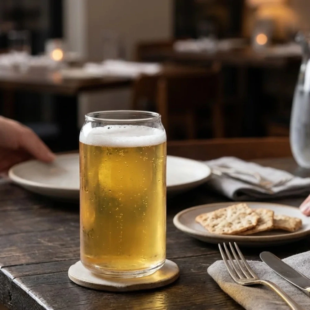 GASTRO Koktejlové poháre Can Glass 475 ml (6ks)