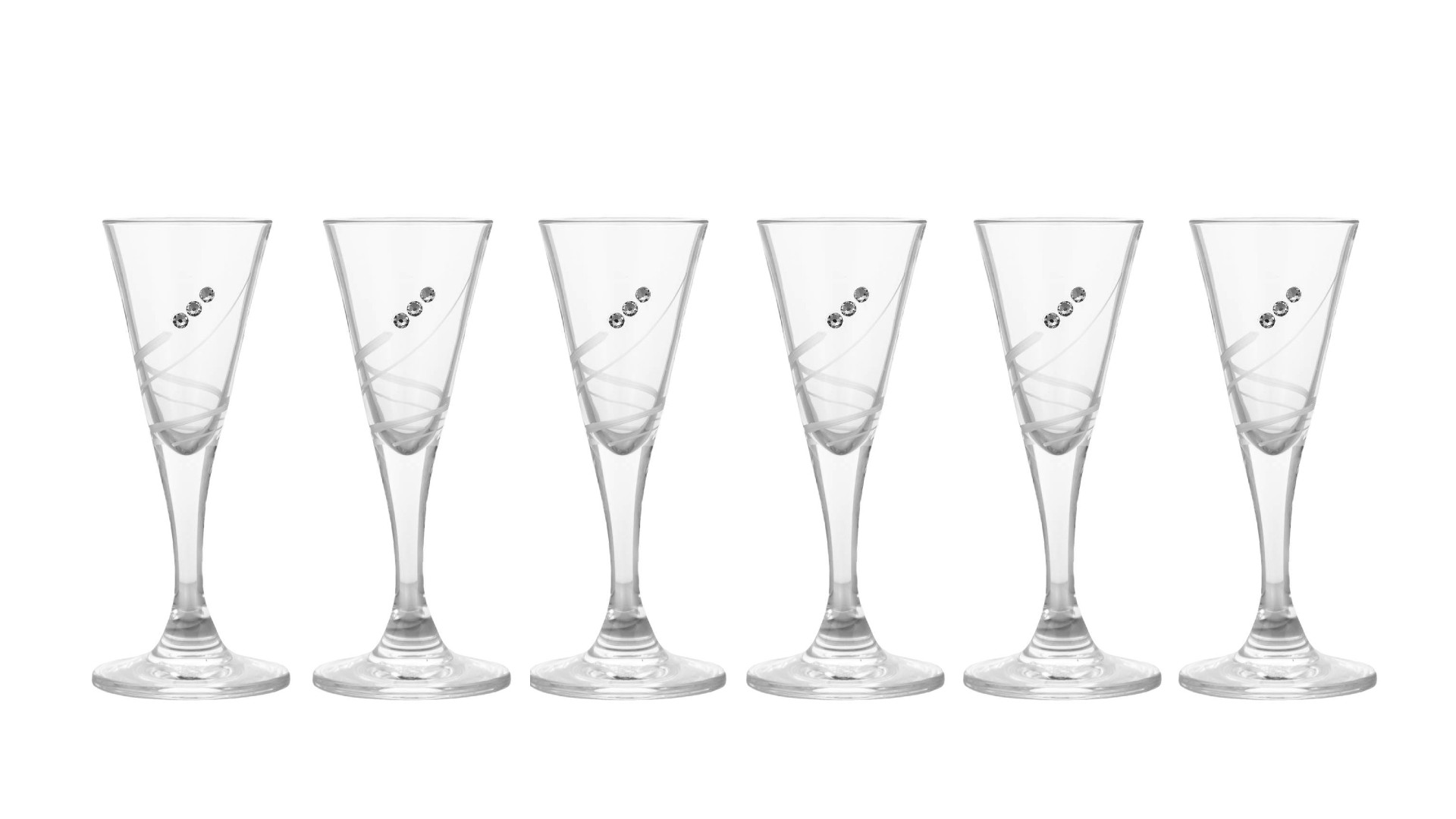 Poháre na Likér 25ml 34799 Crystals (6 ks)