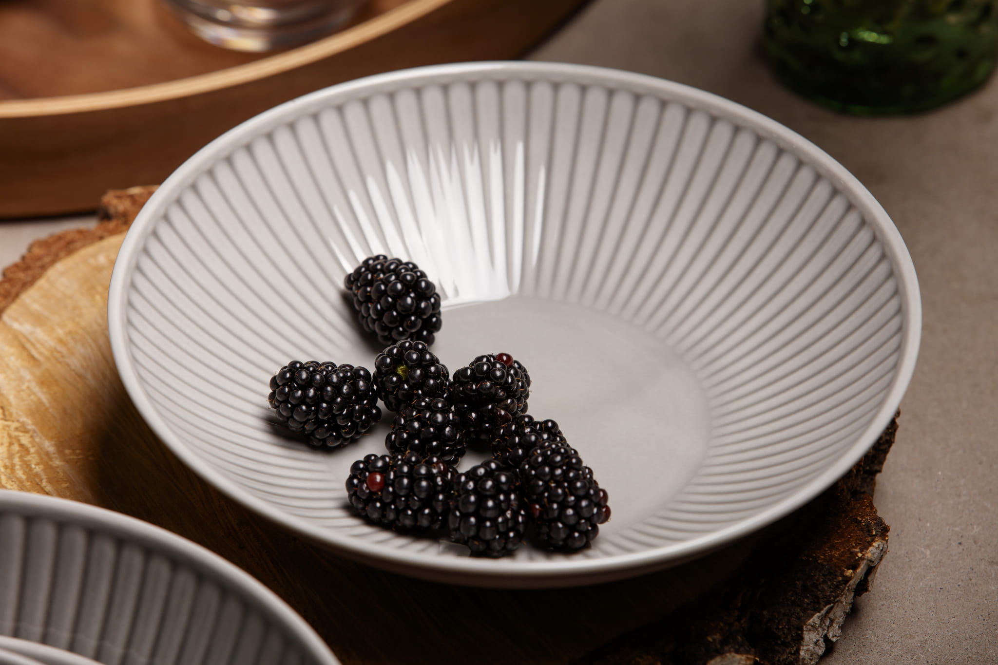 Misa kompótová DALIA GREY 17cm (1ks)